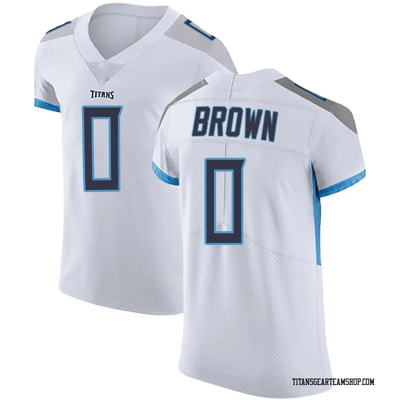 Men's Sean Brown Tennessee Titans Nike Elite Vapor Untouchable Jersey - White