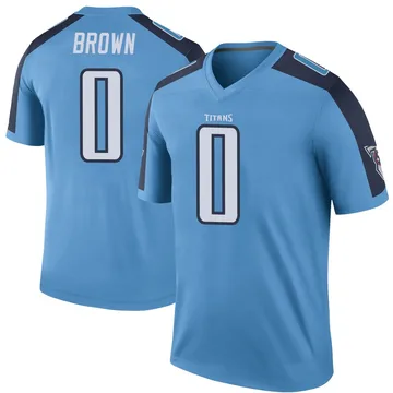 Men's Sean Brown Tennessee Titans Nike Legend Color Rush Jersey - Light Blue