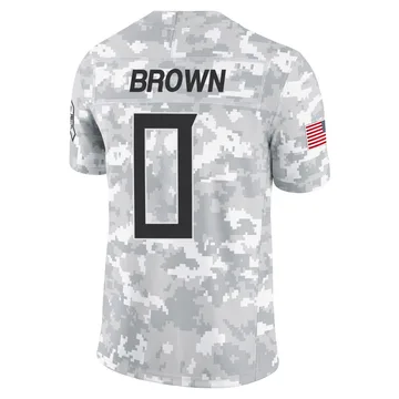 Men's Sean Brown Tennessee Titans Nike Limited 2024 Salute to Service Jersey - Arctic Camo