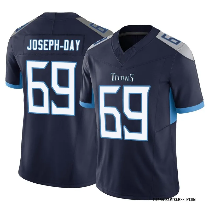 Men's Sebastian Joseph-Day Tennessee Titans Nike Limited Vapor F.U.S.E. Jersey - Navy