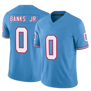 Men's Shad Banks Jr. Tennessee Titans Nike Limited Vapor F.U.S.E. Jersey - Light Blue