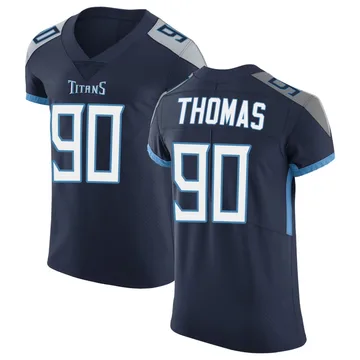 Men's Solomon Thomas Tennessee Titans Nike Elite Vapor Untouchable Jersey - Navy