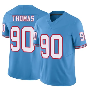 Men's Solomon Thomas Tennessee Titans Nike Limited Vapor F.U.S.E. Jersey - Light Blue
