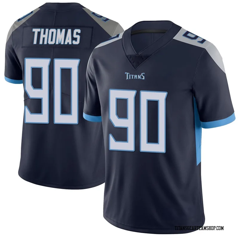 Men's Solomon Thomas Tennessee Titans Nike Limited Vapor Untouchable Jersey - Navy