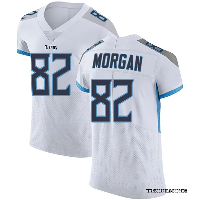 Men's Stanley Morgan Jr. Tennessee Titans Nike Elite Vapor Untouchable Jersey - White