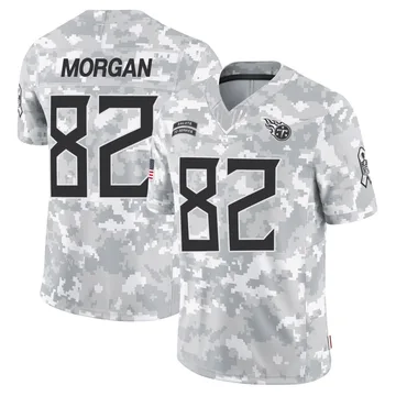 Men's Stanley Morgan Jr. Tennessee Titans Nike Limited 2024 Salute to Service Jersey - Arctic Camo