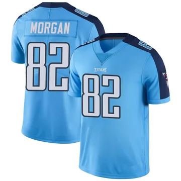 Men's Stanley Morgan Jr. Tennessee Titans Nike Limited Color Rush Jersey - Light Blue