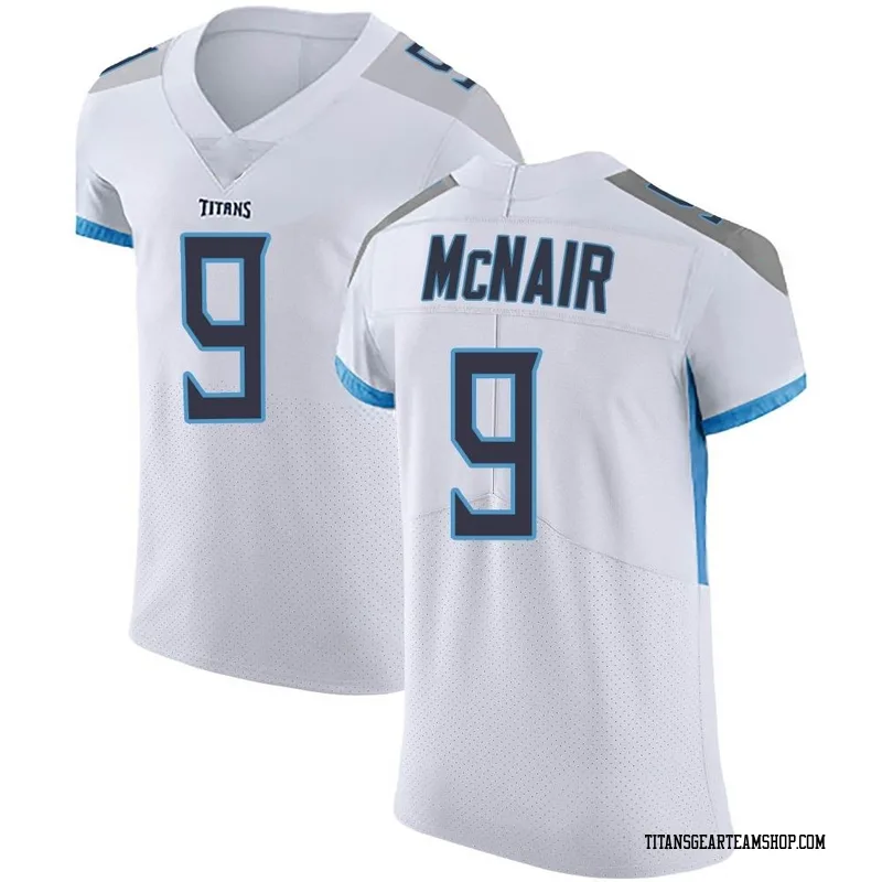 Men's Steve McNair Tennessee Titans Nike Elite Vapor Untouchable Jersey - White