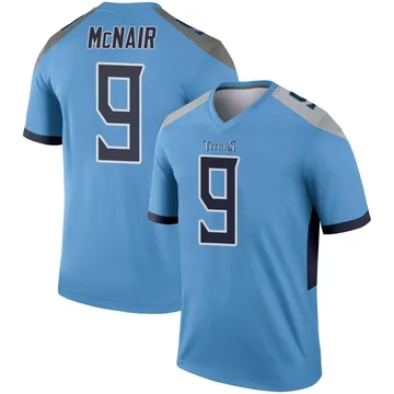 Men's Steve McNair Tennessee Titans Nike Legend Jersey - Light Blue