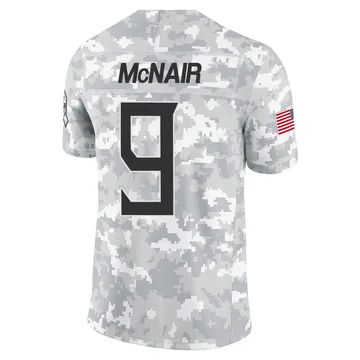 Men's Steve McNair Tennessee Titans Nike Limited 2024 Salute to Service Jersey - Arctic Camo