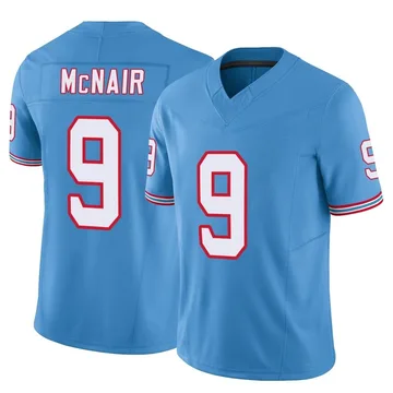 Men's Steve McNair Tennessee Titans Nike Limited Vapor F.U.S.E. Jersey - Light Blue