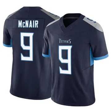 Men's Steve McNair Tennessee Titans Nike Limited Vapor F.U.S.E. Jersey - Navy