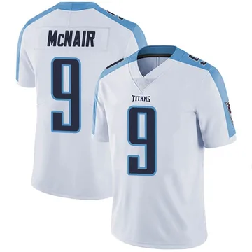Men's Steve McNair Tennessee Titans Nike Limited Vapor Untouchable Jersey - White
