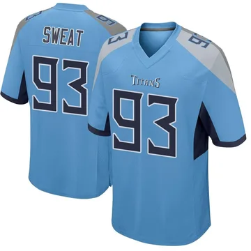 Men's T'Vondre Sweat Tennessee Titans Nike Game Jersey - Light Blue