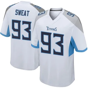 Men's T'Vondre Sweat Tennessee Titans Nike Game Jersey - White