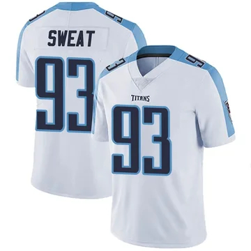 Men's T'Vondre Sweat Tennessee Titans Nike Limited Vapor Untouchable Jersey - White