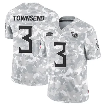 Men's Tommy Townsend Tennessee Titans Nike Limited 2024 Salute to Service Jersey - Arctic Camo