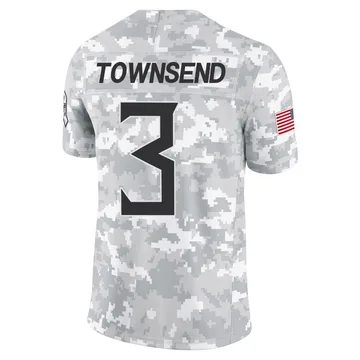 Men's Tommy Townsend Tennessee Titans Nike Limited 2024 Salute to Service Jersey - Arctic Camo