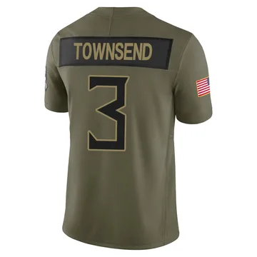 Men's Tommy Townsend Tennessee Titans Nike Limited 2025 Salute to Service Jersey - Olive