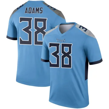 Men's Tony Adams Tennessee Titans Nike Legend Jersey - Light Blue