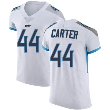 Men's Tory Carter Tennessee Titans Nike Elite Vapor Untouchable Jersey - White