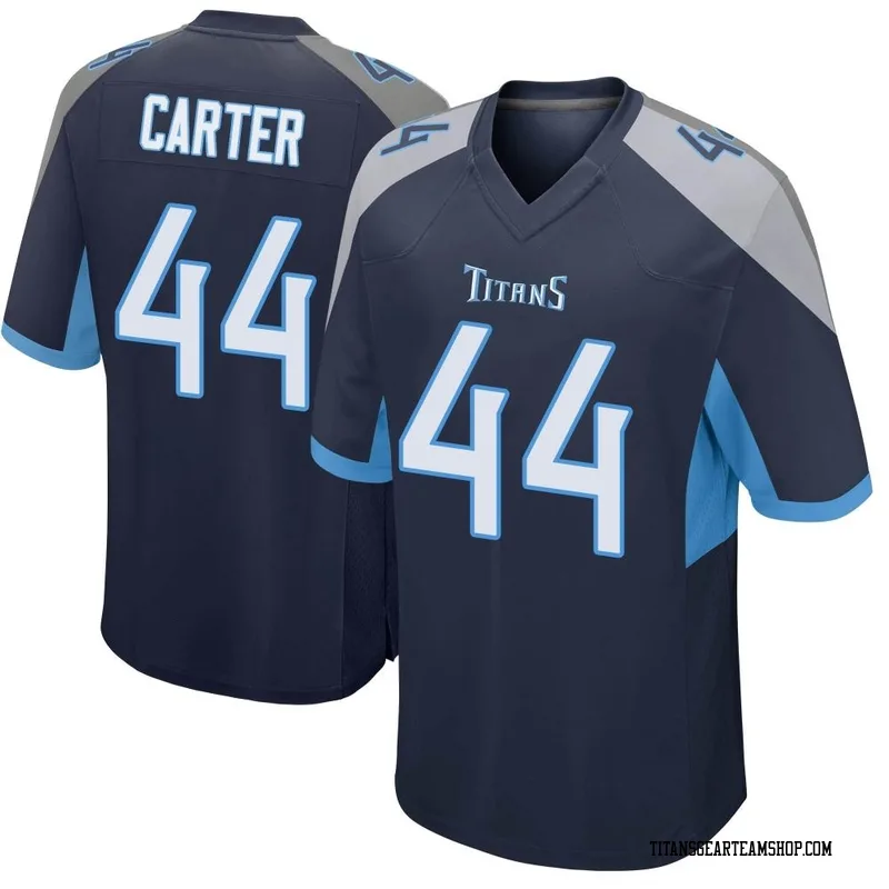 Men's Tory Carter Tennessee Titans Nike Game Jersey - Navy