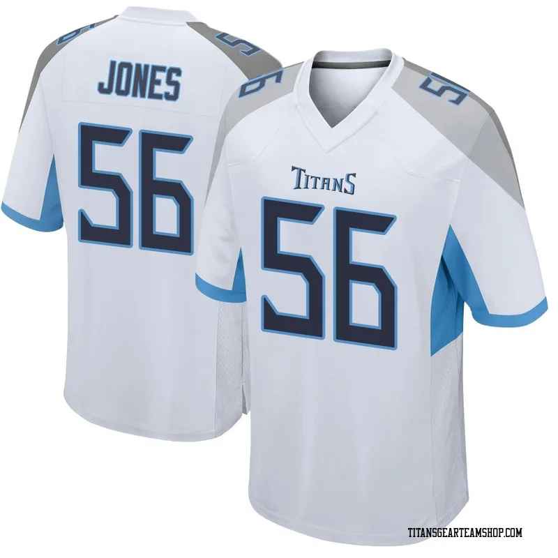 Men's Truman Jones Tennessee Titans Nike Game Jersey - White
