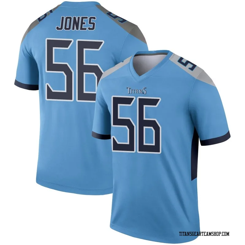 Men's Truman Jones Tennessee Titans Nike Legend Jersey - Light Blue