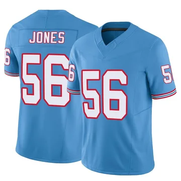 Men's Truman Jones Tennessee Titans Nike Limited Vapor F.U.S.E. Jersey - Light Blue