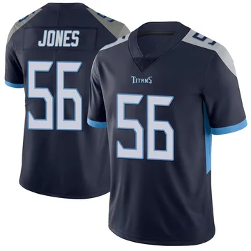 Men's Truman Jones Tennessee Titans Nike Limited Vapor Untouchable Jersey - Navy