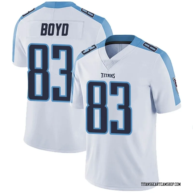 Men's Tyler Boyd Tennessee Titans Nike Limited Vapor Untouchable Jersey - White