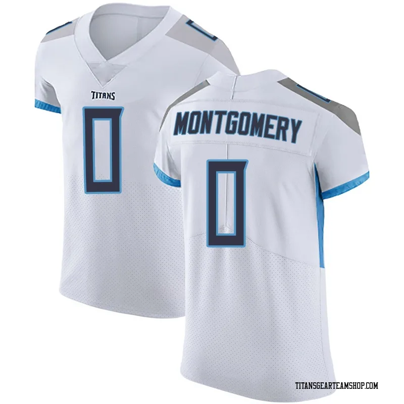 Men's Tyren Montgomery Tennessee Titans Nike Elite Vapor Untouchable Jersey - White