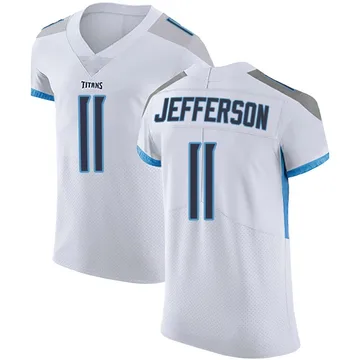 Men's Van Jefferson Tennessee Titans Nike Elite Vapor Untouchable Jersey - White