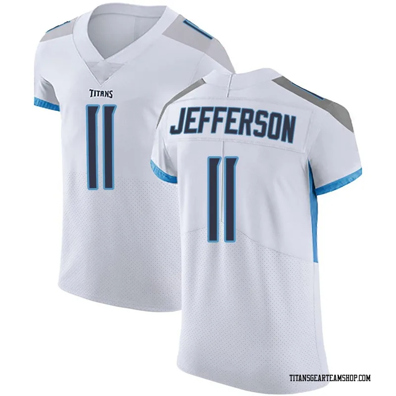Men's Van Jefferson Tennessee Titans Nike Elite Vapor Untouchable Jersey - White