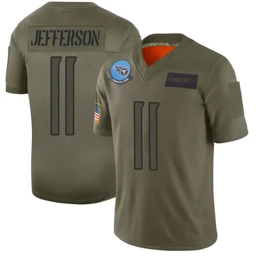 Men's Van Jefferson Tennessee Titans Nike Limited 2019 Salute to Service Jersey - Camo