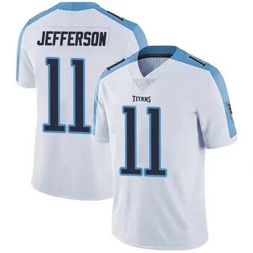 Men's Van Jefferson Tennessee Titans Nike Limited Vapor Untouchable Jersey - White