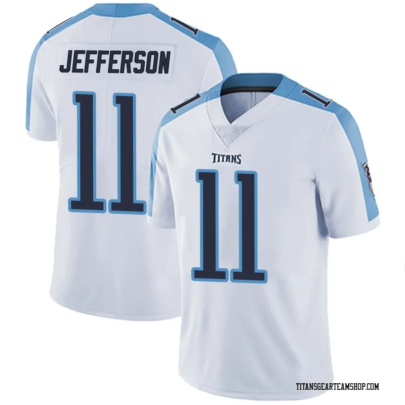 Men's Van Jefferson Tennessee Titans Nike Limited Vapor Untouchable Jersey - White