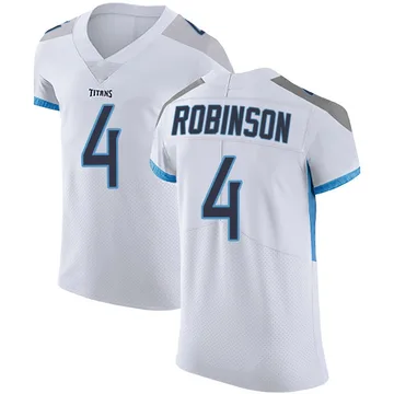 Men's Wan'Dale Robinson Tennessee Titans Nike Elite Vapor Untouchable Jersey - White