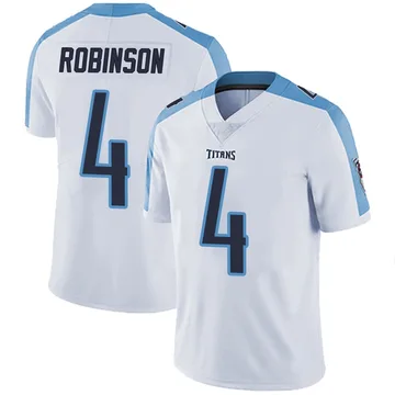 Men's Wan'Dale Robinson Tennessee Titans Nike Limited Vapor Untouchable Jersey - White