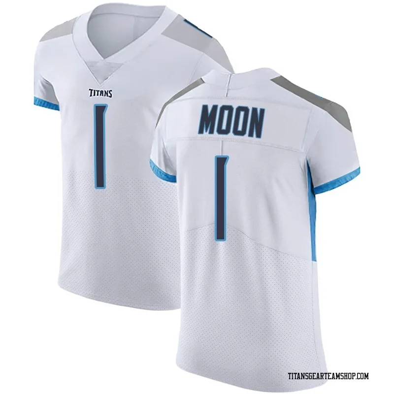 Men's Warren Moon Tennessee Titans Nike Elite Vapor Untouchable Jersey - White