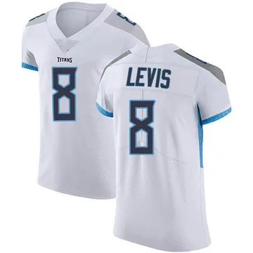 Men's Will Levis Tennessee Titans Nike Elite Vapor Untouchable Jersey - White