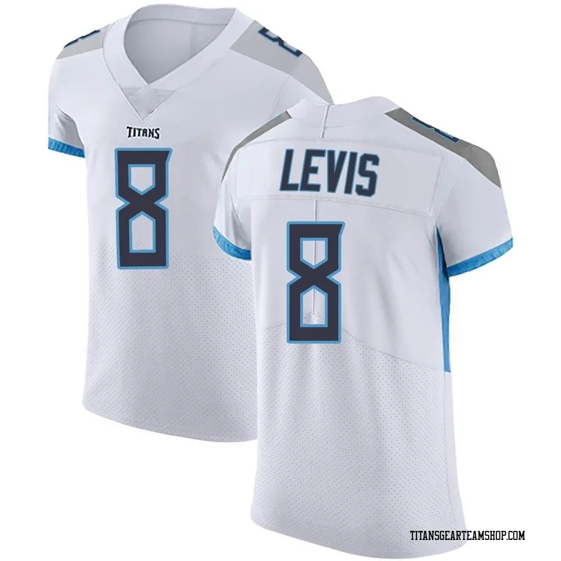 Men's Will Levis Tennessee Titans Nike Elite Vapor Untouchable Jersey - White
