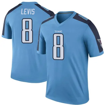 Men's Will Levis Tennessee Titans Nike Legend Color Rush Jersey - Light Blue
