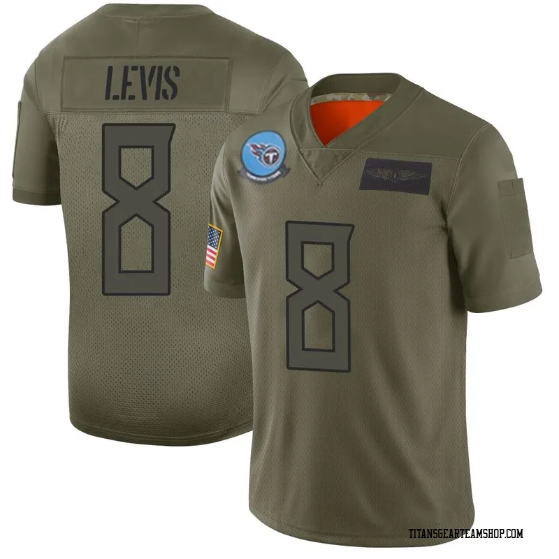 Men's Will Levis Tennessee Titans Nike Limited 2019 Salute to Service Jersey - Camo