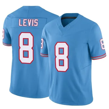 Men's Will Levis Tennessee Titans Nike Limited Vapor F.U.S.E. Jersey - Light Blue