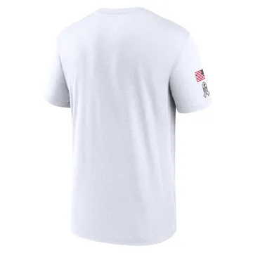 Tennessee Titans 2024 Salute To Service Legend Performance T-Shirt White