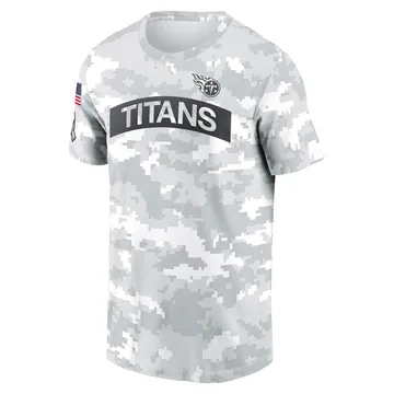 Tennessee Titans 2024 Salute To Service Performance T-Shirt Arctic Camo
