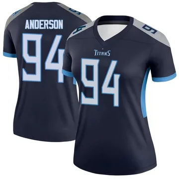 Women's Abdullah Anderson Tennessee Titans Nike Legend Jersey - Navy
