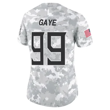 Women's Ali Gaye Tennessee Titans Nike Limited 2024 Salute to Service Jersey - Arctic Camo