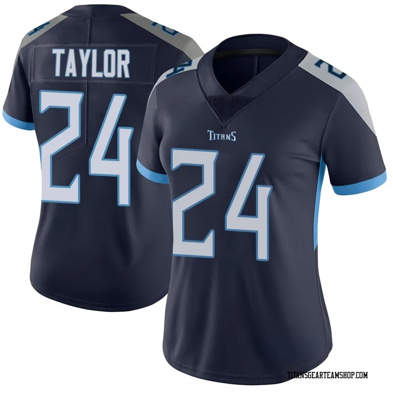 Women's Alontae Taylor Tennessee Titans Nike Limited Vapor Untouchable Jersey - Navy